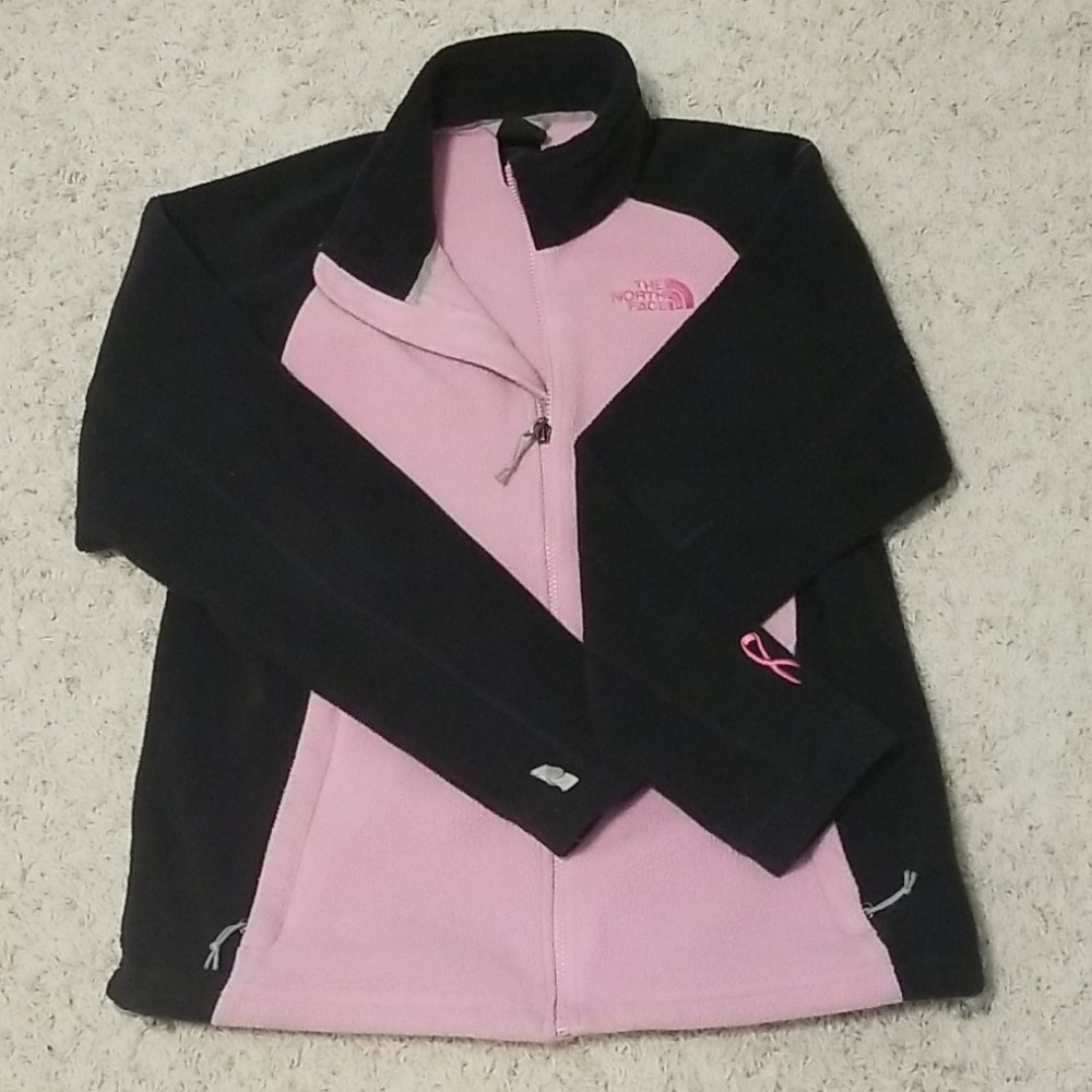 North Face, pink, breast cancer jacket